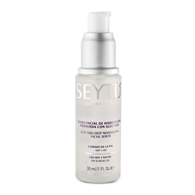 Suero facial de hidratación profunda con aloe vera
