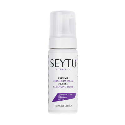 Espuma limpiadora facial